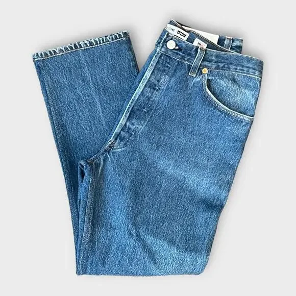NEW RE/DONE x Levi's High Rise Ankle Crop Jeans Size 29 Ankle & Cropped
